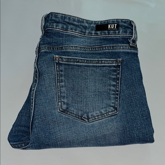 Kut From The Kloth Catherine Boyfriend Mid Rise Size 10 - Picture 3 of 16